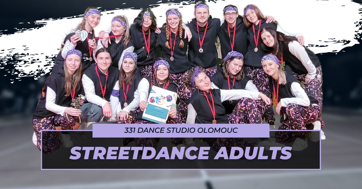 Taneční kurz Streetdance Adults | 331 Dance Studio Olomouc
