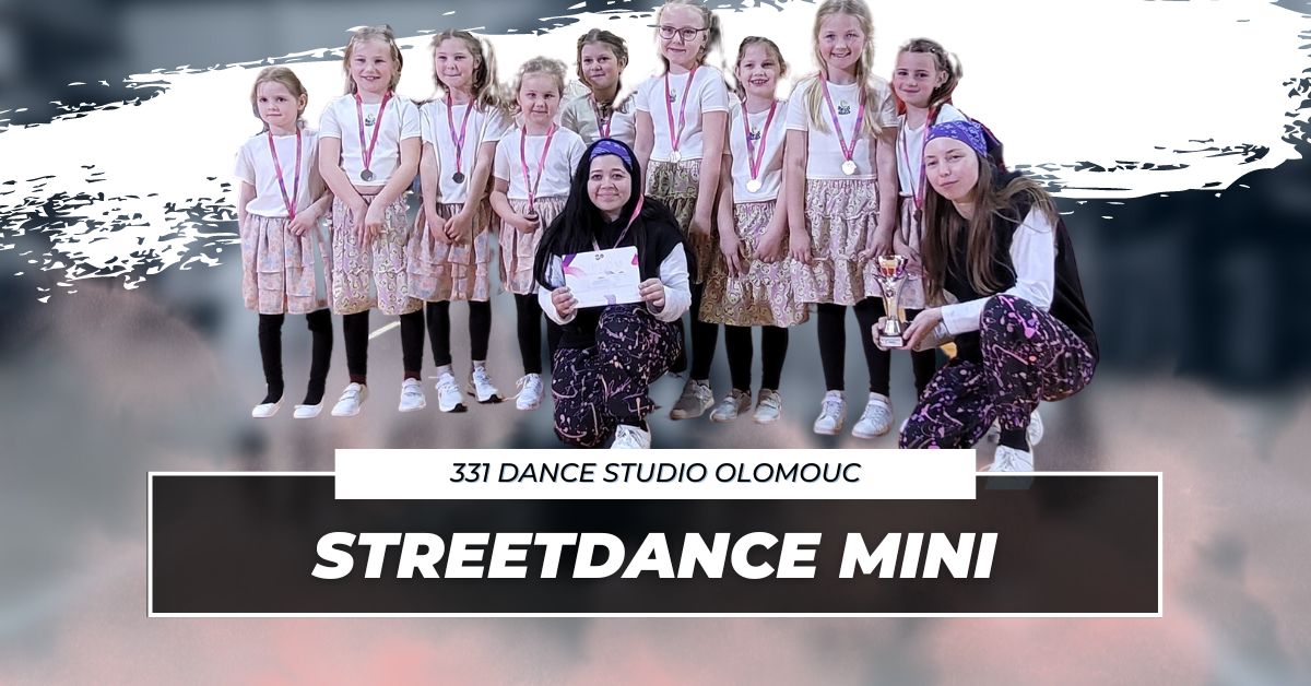 Taneční kurz Streetdance Mini | 331 Dance Studio Olomouc