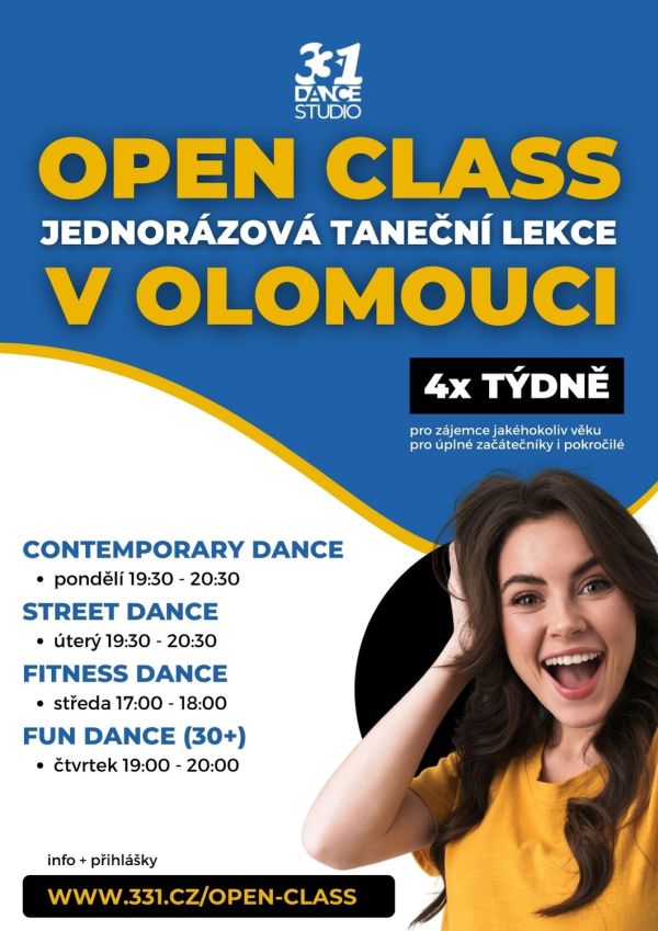 Open Class | 331 Dance Studio Olomouc