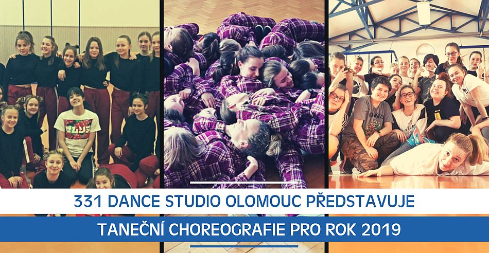 331 Dance Studio Olomouc představuje taneční choreografie pro rok 2019