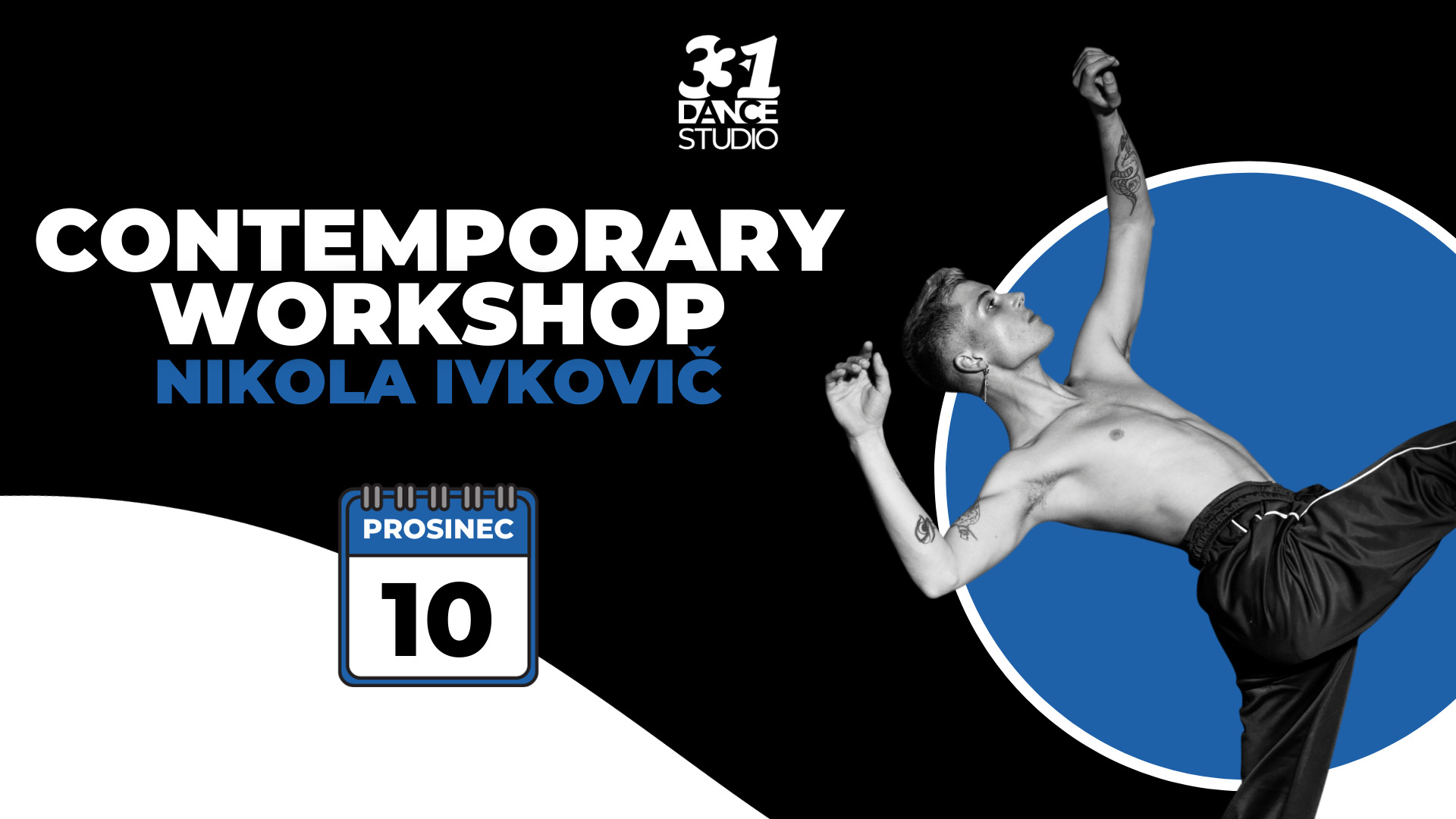 Contemporary Dance Workshop | Nikola Ivkovič | 331 Dance Studio Olomouc