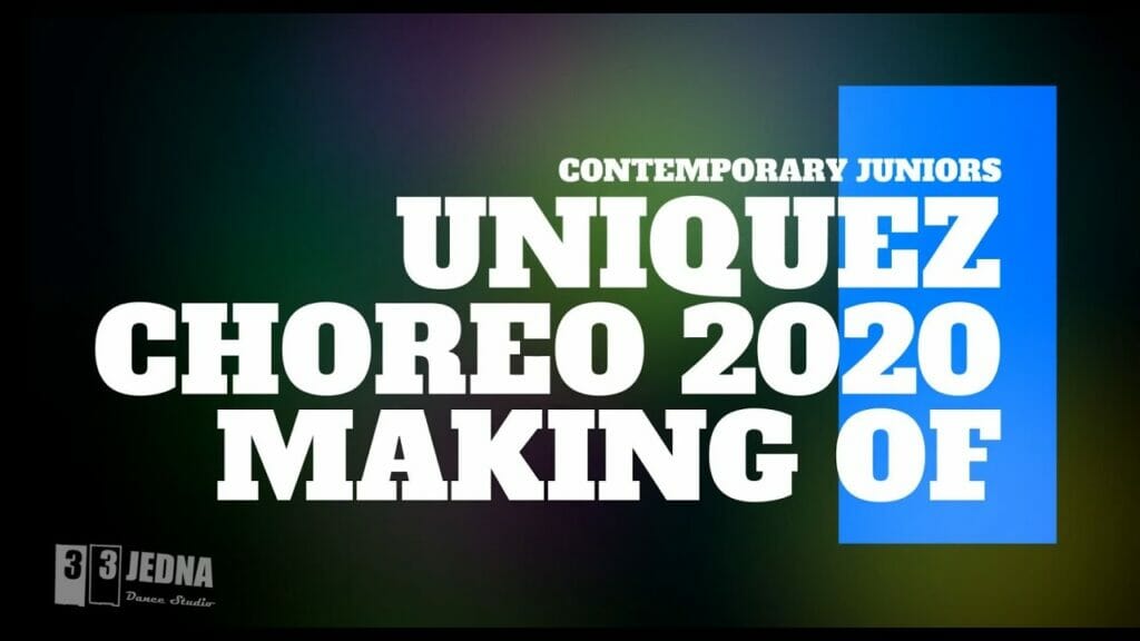 Uniquez choreo 2020 | making of | 331 Dance Studio Olomouc